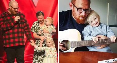The Voice’s Mick Harrington: ‘I’m doing this for my family’