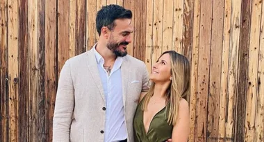 Locky Gilbert & Irena Srbinovska are all loved-up at Australian Survivor wedding