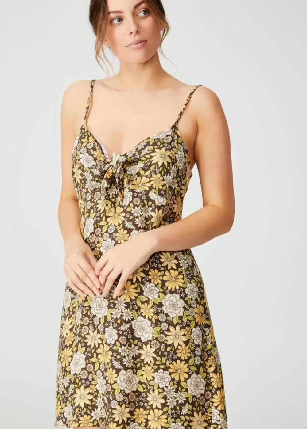 ivy-tie-front-mini-dress