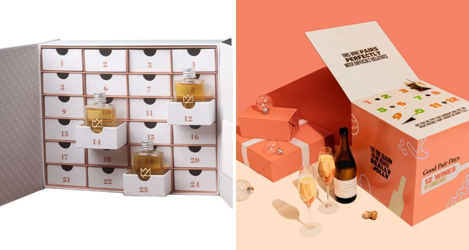 Get into the festive spirit with these alcohol advent calendars