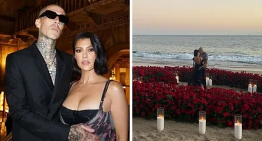 She said yes! Kourtney Kardashian is engaged to Travis Barker