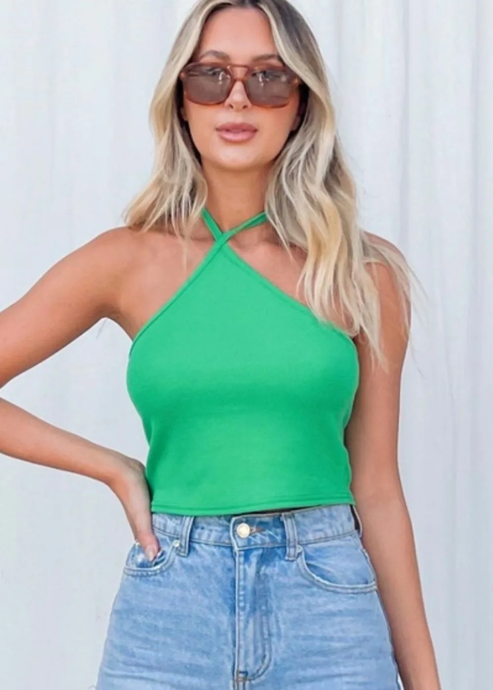 the-iconic-green-halter-neck-top