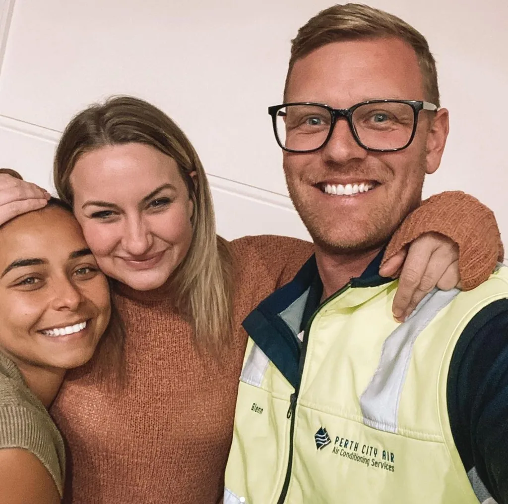 alisha and glen with brooke