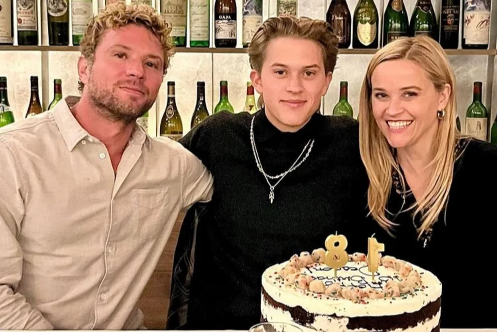 ryan phillippe and reese witherspoon celebrate deacon's 18th birthday