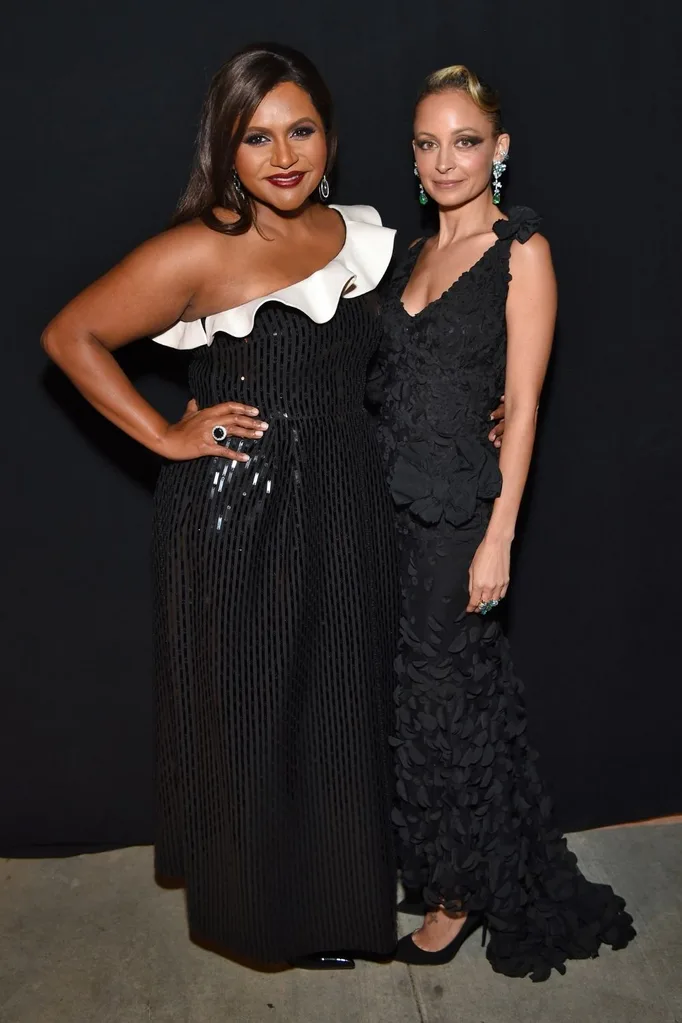 Mindy Kaling and Nicole Richie.