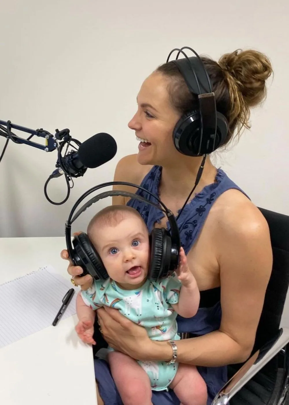 laura-byrne-headphones-mic-baby