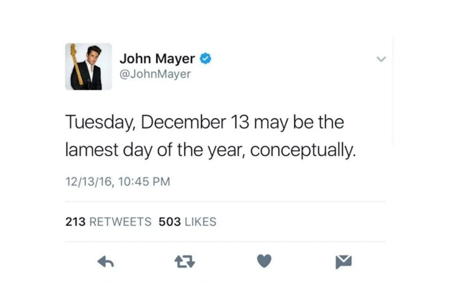 john mayer taylor swift tweet