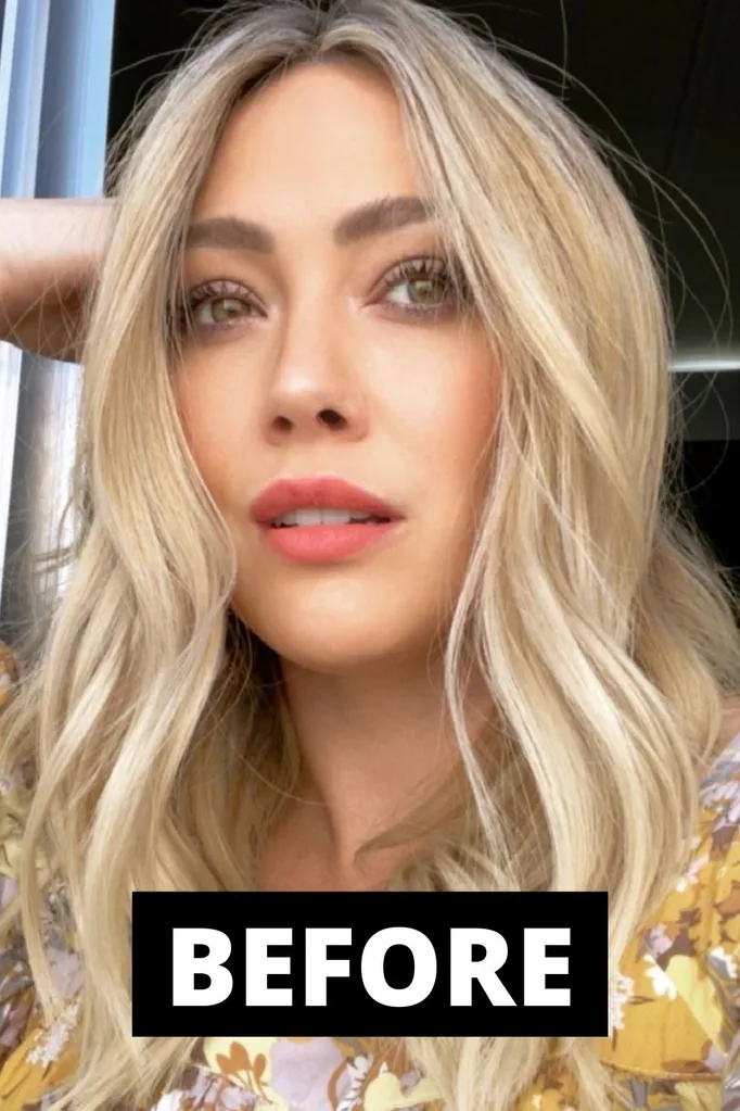 hilary duff blonde