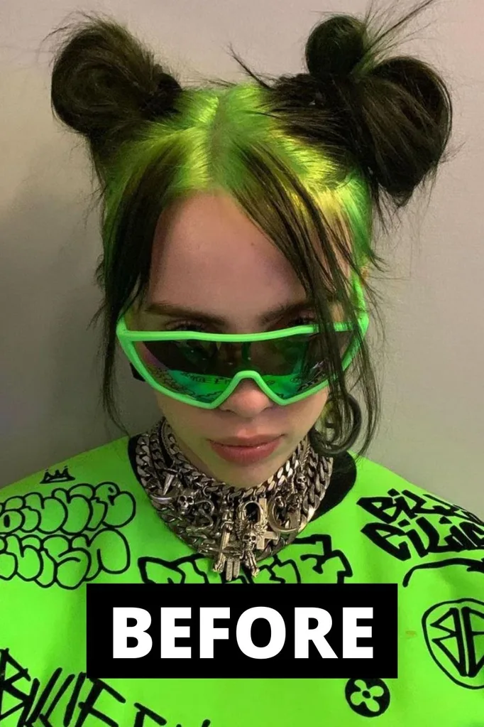 billie eilish green