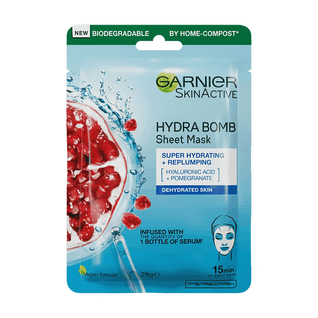 best face masks Australia Garnier Hydra Bomb Ultra Hydrating Soothing Mask