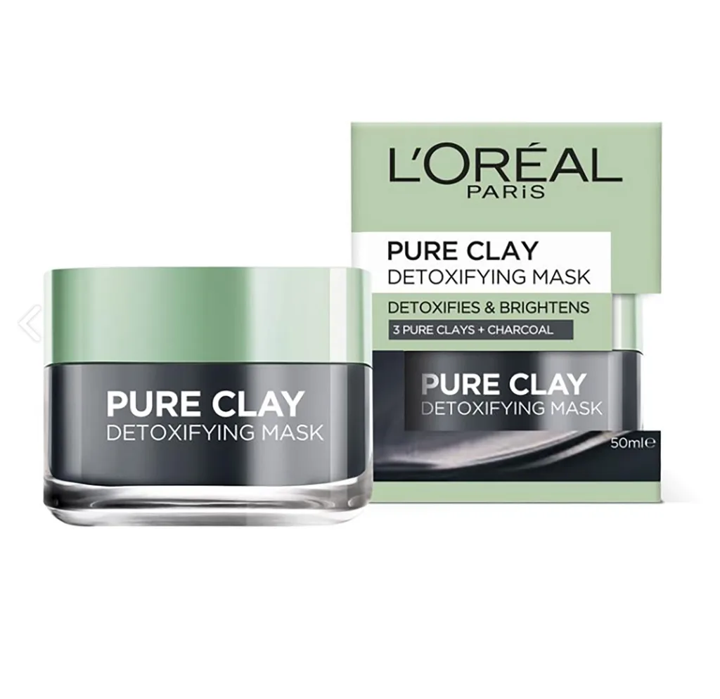 best face masks Australia L’Oreal Paris Pure Clay Detoxifying Charcoal Mask