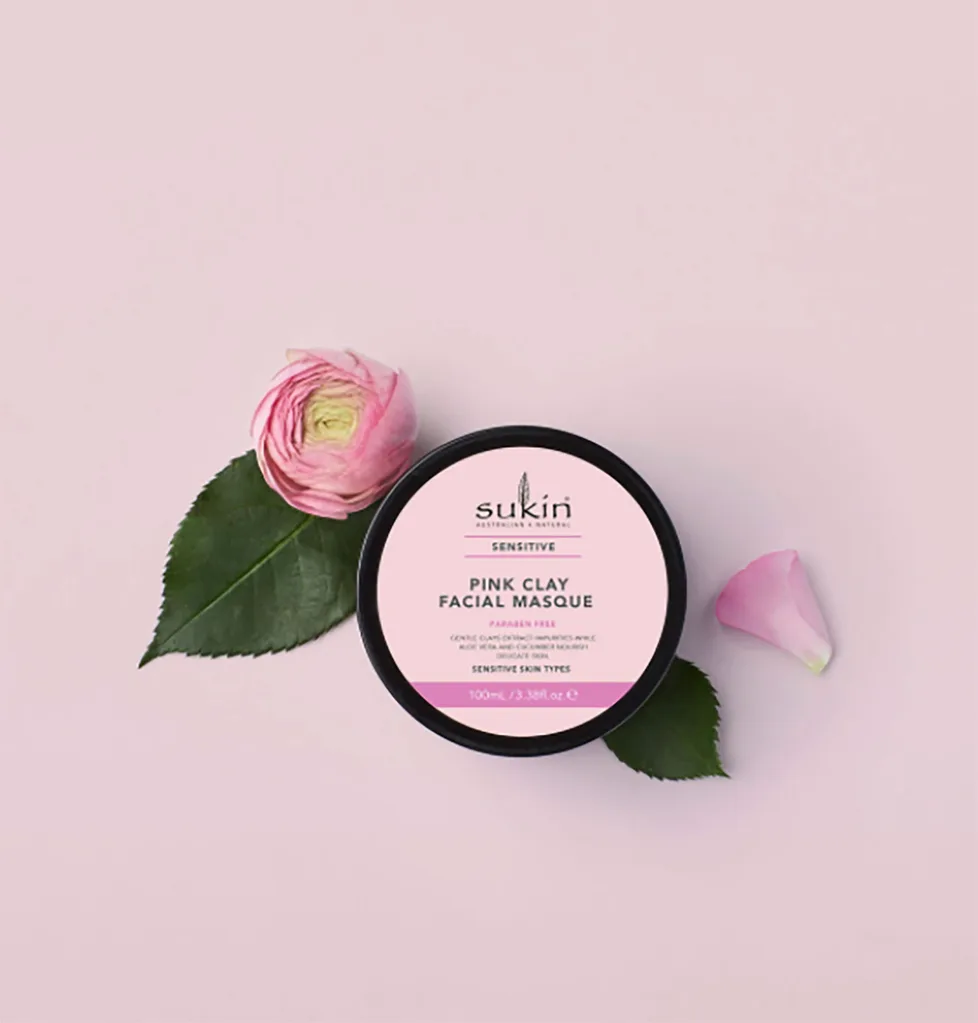 best face masks Australia Sukin Natural Pink Clay