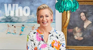 At home with The Living Room host Amanda Keller