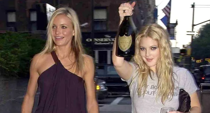 Drew Barrymore and Cameron Diaz