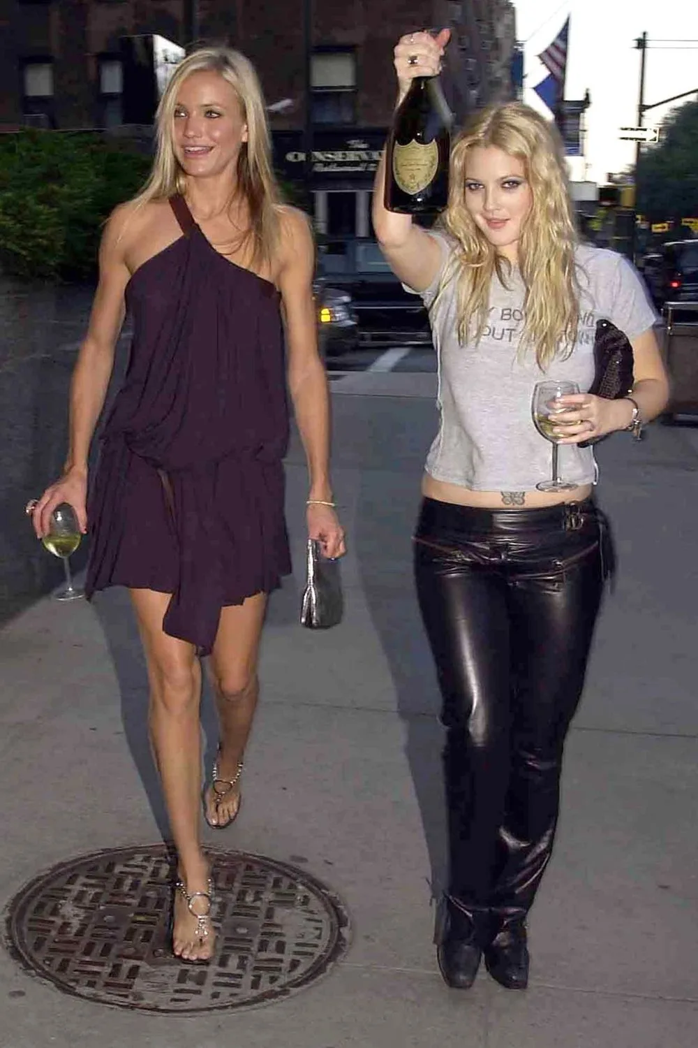 Drew Barrymore and Cameron Diaz.