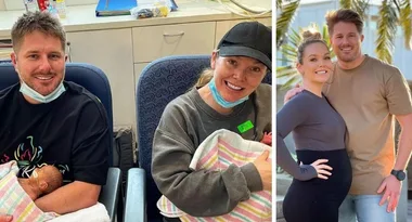 MAFS’ Melissa & Bryce talk about the “very scary” first night home with their twins