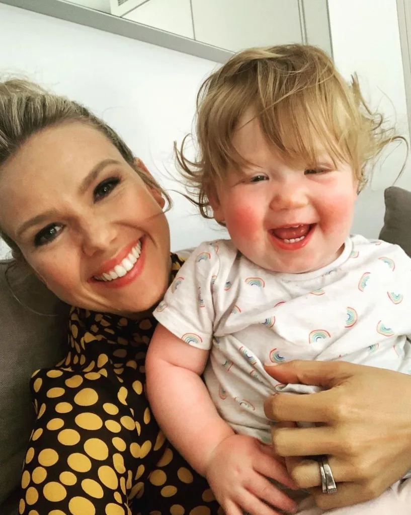 edwina bartholomew with her daughter