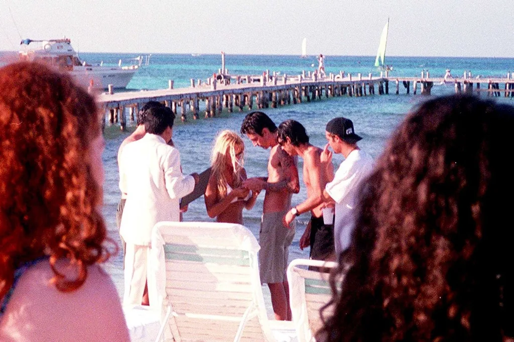 pamela anderson tommy lee wedding