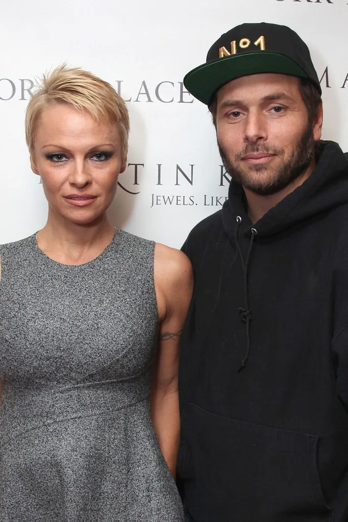Pamela Anderson and Rick Saloman