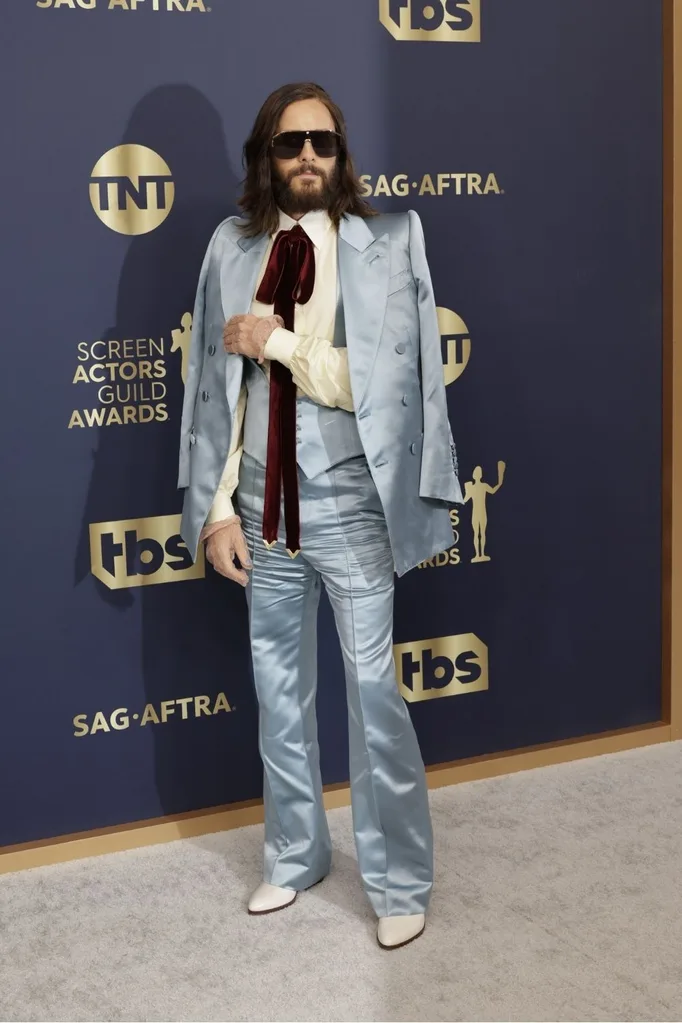 Jared Leto at the 2022 SAG Awards.