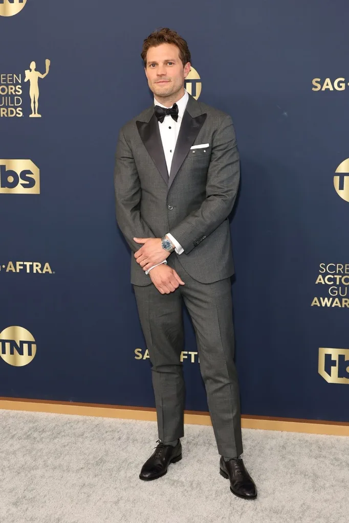 Jamie Dornan at the 2022 SAG Awards.