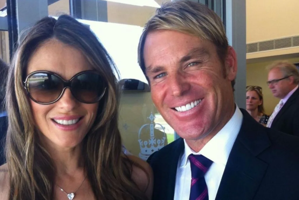 Liz Hurley Shane warne