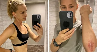 Anna Heinrich left battered and bruised from SAS Australia