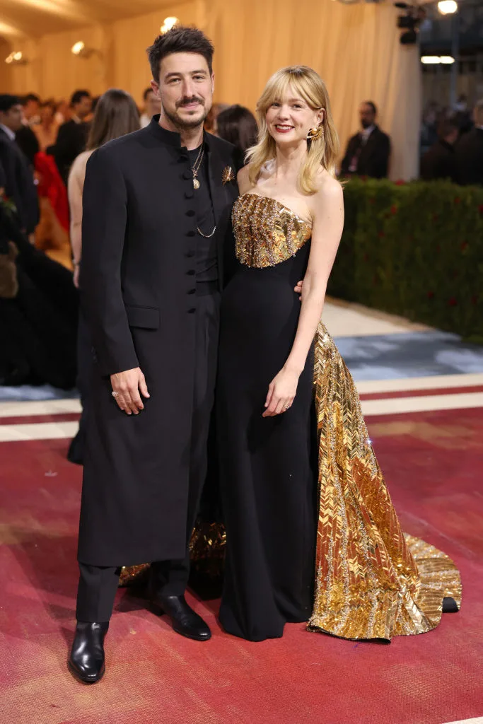 Marcus Mumford and Carey Mulligan at the 2022 Met Gala.