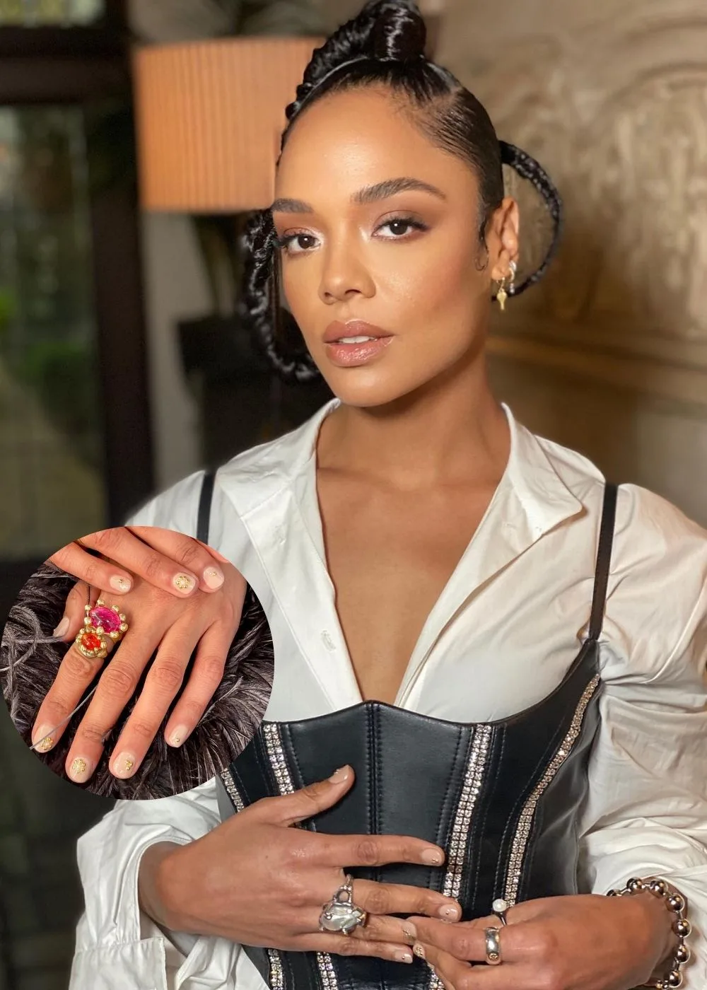 tessa-thompson-3d-nails