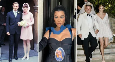 The best short celebrity wedding dresses of all time