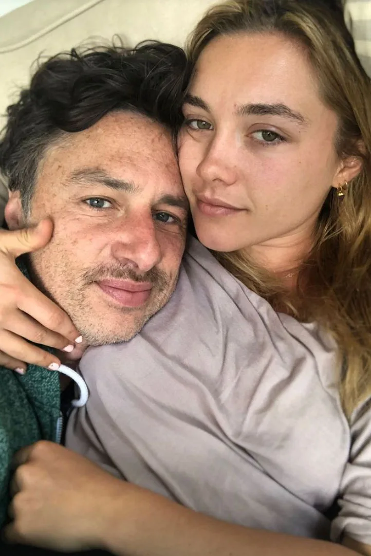 Florence Pugh and Zach Braff
