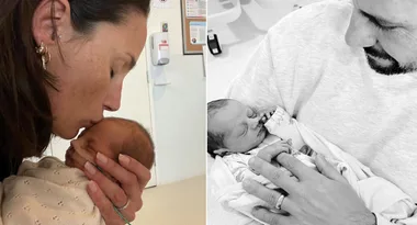 Sam and Snezana Wood’s thrilling baby news: “Almost time”