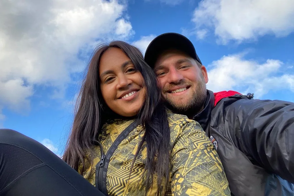 Jessica Mauboy and her husband