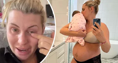 Tearful Tiffiny Hall breaks down over common mum struggle