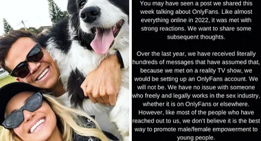 The Bachelor’s Jimmy and Holly speak out after OnlyFans backlash