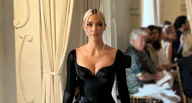 Hidden message in Kim Kardashian’s Balenciaga runway debut