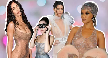 These are the hottest ‘naked’ celebrity dresses of all time