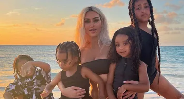 Why fans are losing it over Kim Kardashian’s family snap