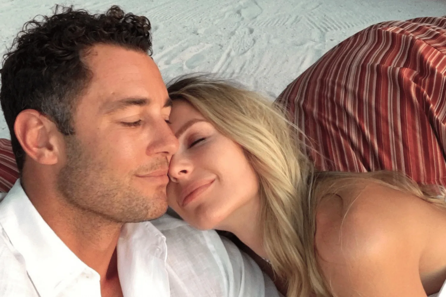 Jennifer Hawkins and Jake Wall