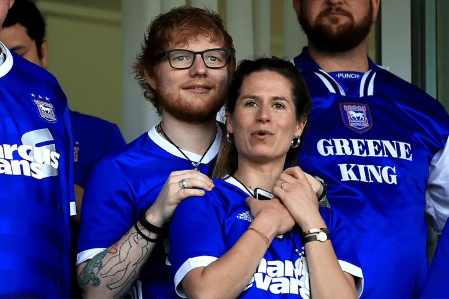 Ed Sheeran and Cherry Seaborn
