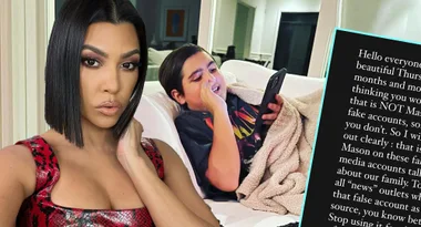Kourtney Kardashian slams “creep” impersonating her son