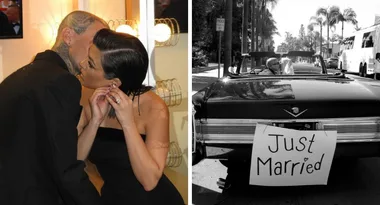 Kourtney Kardashian reveals unseen wedding photos in loving tribute