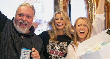Baby joy! Kyle Sandilands welcomes his first child with Tegan Kynaston