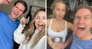 Sam Mac welcomes first child with partner Rebecca James