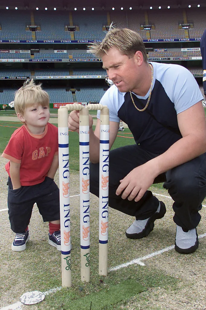 shane-warne-kids