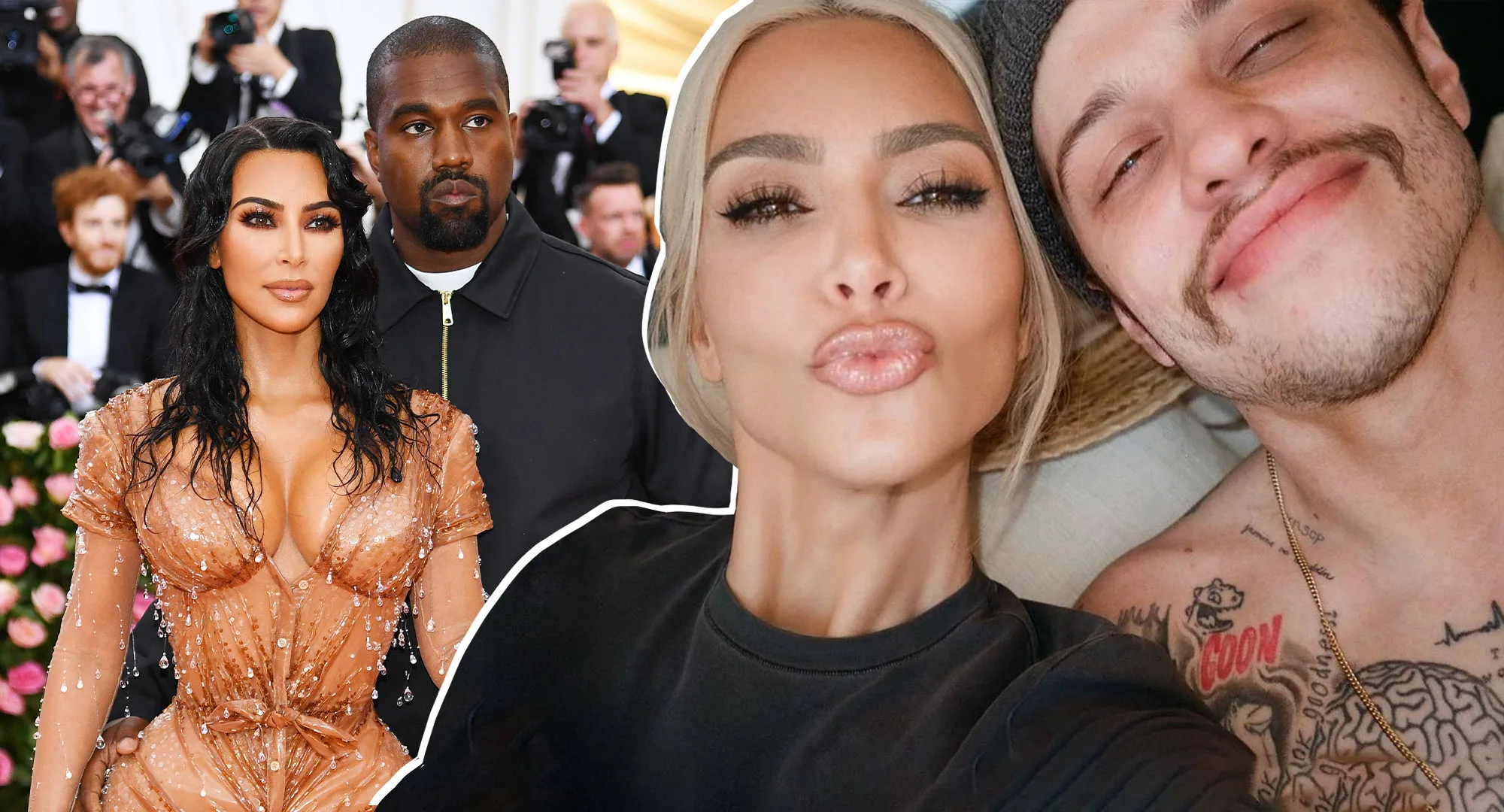 Kim Kardashian’s cryptic hints about exes Kanye West and Pete Davidson