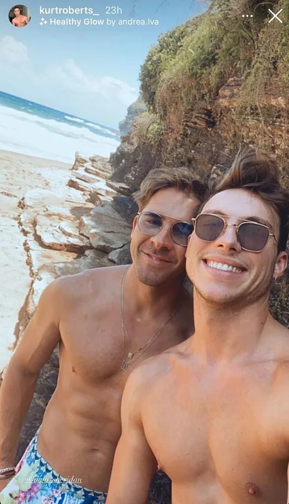 Hugh-Sheridan-Kurt-Roberts-Instagram
