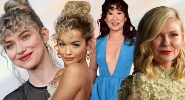 Curly bangs are no longer a hair emergency