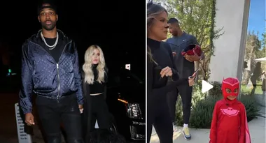 Khloe Kardashian’s second child makes Instagram debut at Halloween