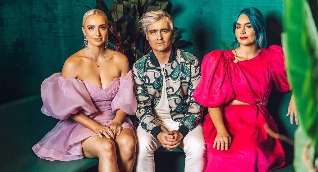 Sheppard, the band Amy (right) launched with brother George (centre) in 2009 and later joined by younger sister Emma (left). The indie pop band have a string of hits including Geronimo, Coming Home and Let Me Down Easy.
